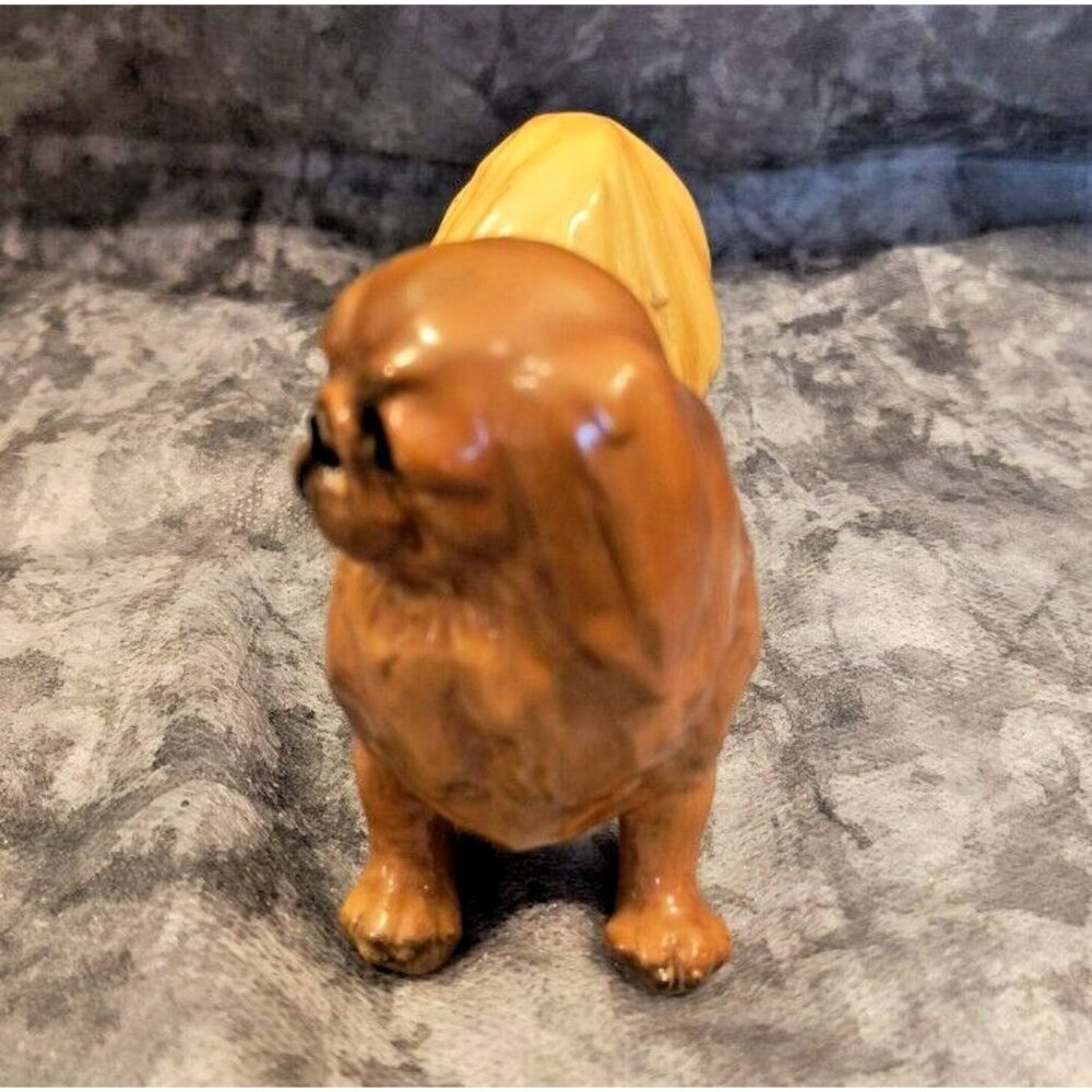 Vintage Mortens Studio Pekingese Dog Statue 1950's - Picture 2 of 6